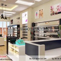 Thiết kế nội thất shop mỹ phẩm - Chị Tâm - Vũng Tàu